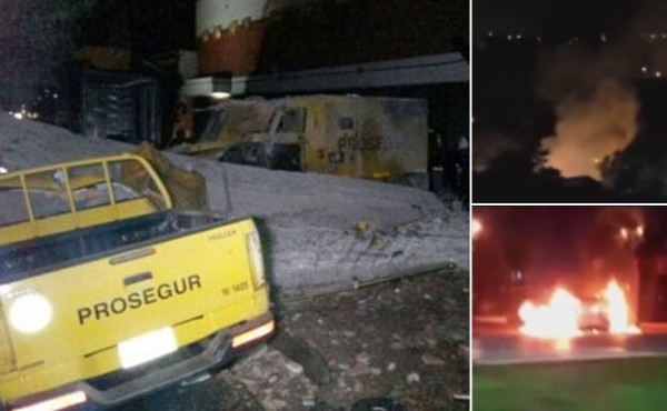 Asalto de película en Paraguay deja explosiones, tiroteo y persecución