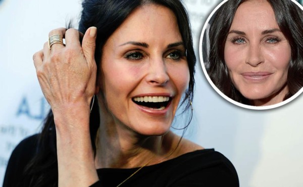 El nuevo rostro de Courteney Cox