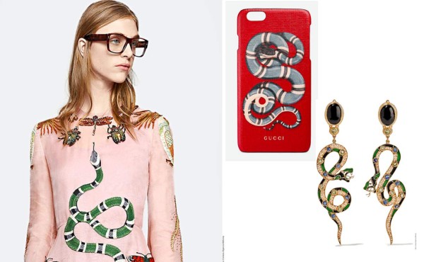 Gucci bajo el embrujo de la serpiente