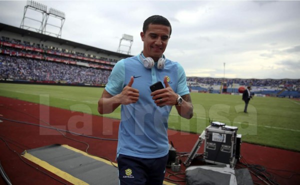 Tim Cahill manda mensaje de agradecimiento a los aficionados hondureños