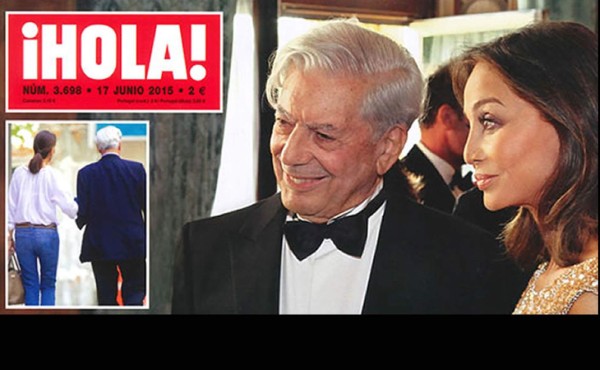 Captan a Vargas Llosa con Isabel Preysler