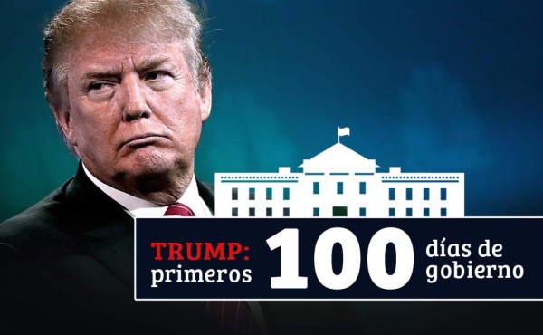 Trump llega a sus 100 días como el presidente más impopular