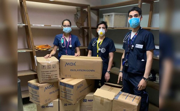 El Grupo Ficohsa entrega insumos médicos a hospitales