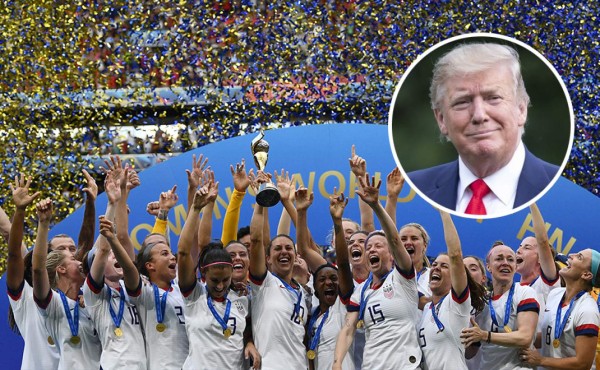 Trump felicita a campeonas del Mundial: '¡Estados Unidos está orgulloso de todas!'