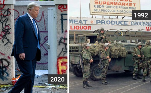 George Floyd: La ley de Insurrección de 1807 que Trump podría invocar