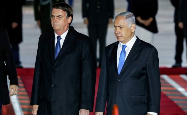 Israel anuncia que Brasil abrirá oficina diplomática en Jerusalén