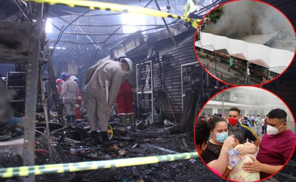 Retiran escombros e inician limpieza luego de tragedia en mercado Guamilito