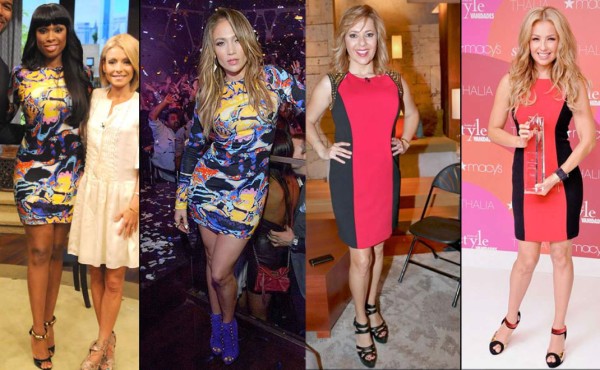 Dos mujeres un mismo vestido ¿Quién lo luce mejor?