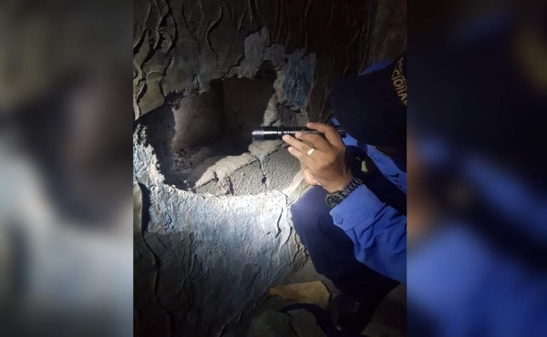Descubren agujero por donde pretendían fugarse reos de cárcel en Roatán