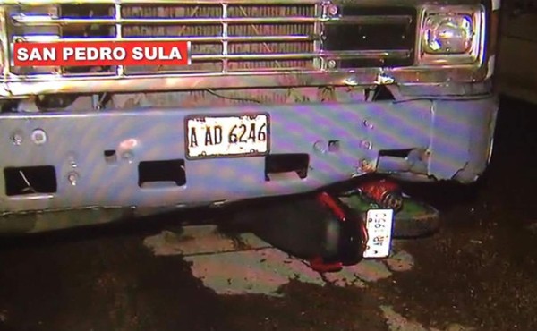 Muere motociclista en accidente en San Pedro Sula