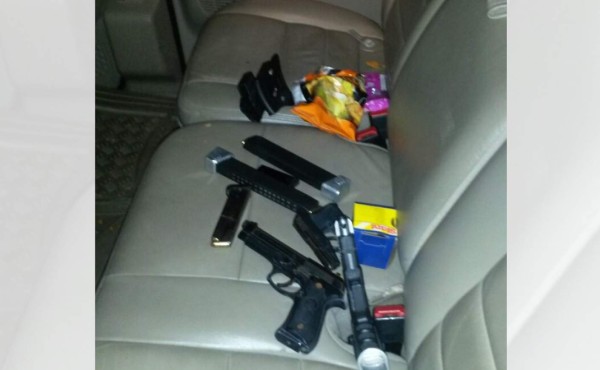 Hallan armas en vehículo de 'Chepe' Handal
