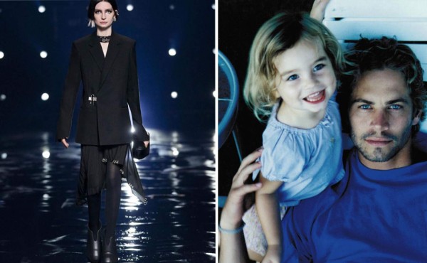 Deslumbra hija de Paul Walker con Givenchy