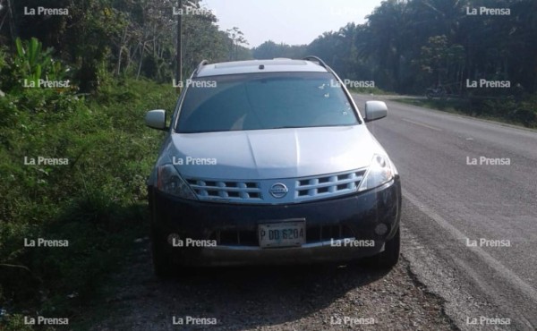 Tirotean a un hombre en su camioneta en Tela