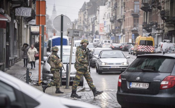 Ataque con cuchillo contra militares en Bruselas considerado como 'terrorista'