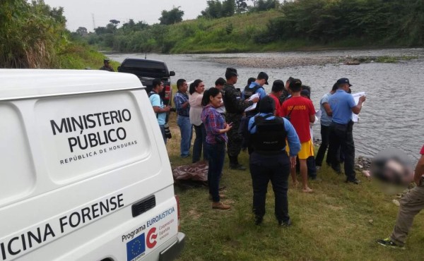 Identifican cadáver encontrado en el río Chamelecón en San Pedro Sula