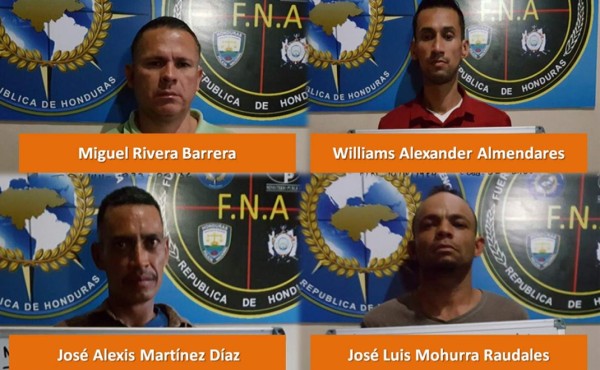 Cuatro hombres purgarán 15 años de cárcel por extorsionar a comerciante