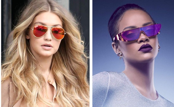 Los lentes de sol 'full color' se ponen de moda