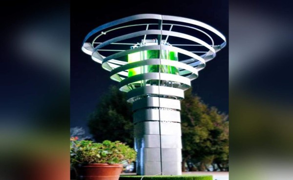 Árboles artificiales contra la contaminación atmosférica en México