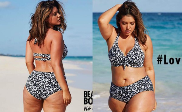 La modelo que no se avergüenza de sus estrías y celulitis