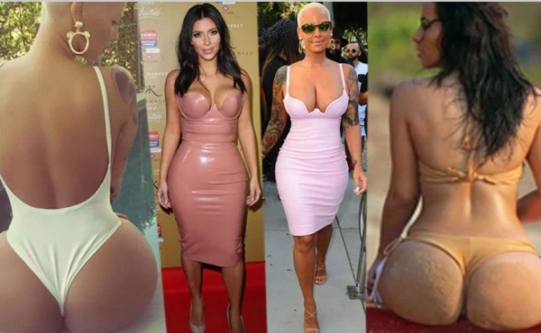 Kim Kardashian y Amber Rose juntas en un selfie