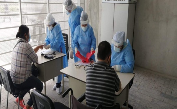 Más de 17,000 pacientes COVID-19 han atendido en triajes de Tegucigalpa