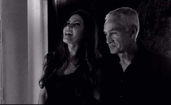 Jorge Ramos celebra su cumpleaños con su amor