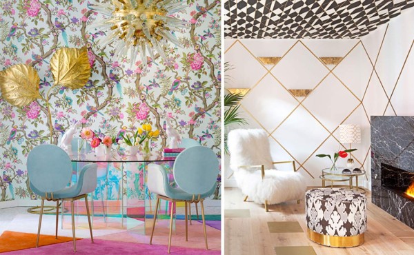 El dorado se apodera del hogar