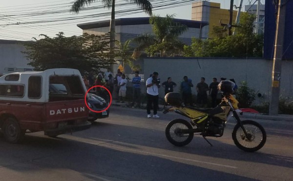 Hombre muere atropellado en la segunda calle de San Pedro Sula