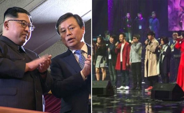 Kim Jong Un asiste a primer concierto en una década de músicos de Corea del Sur