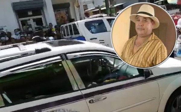 Matan a balazos a un taxista en pleno centro de La Ceiba