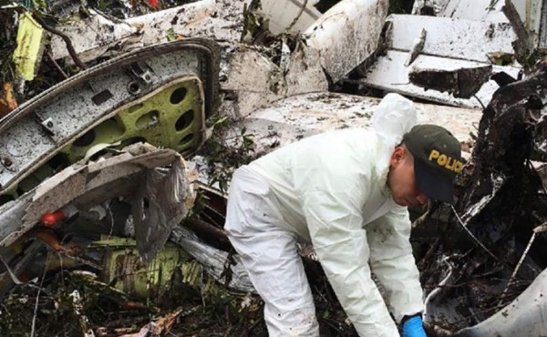 Dan informe de autopsias de víctimas en avión del Chapecoense