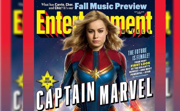 Primeras fotos oficiales de Brie Larson como la Capitana Marvel