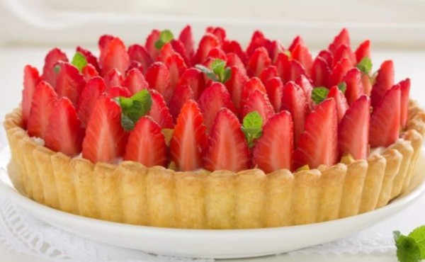 Deliciosa receta de Pie de fresa