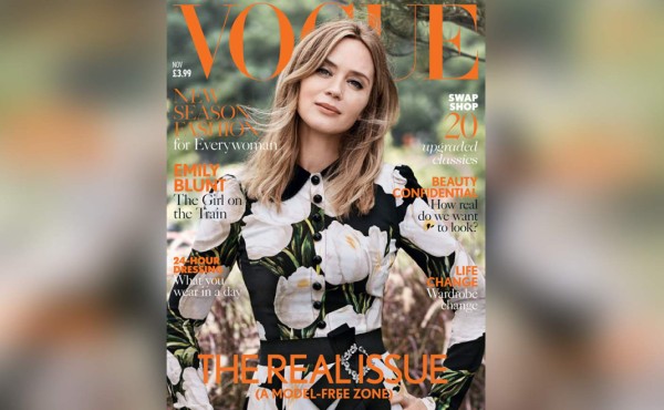 Vogue británica prescinde de modelos en noviembre