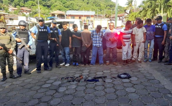 Al menos ocho detenidos en la frontera entre Honduras y El Salvador