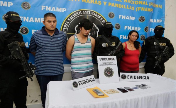 Arrestan a supuestos extorsionadores y distribuidores de droga en Tegucigalpa