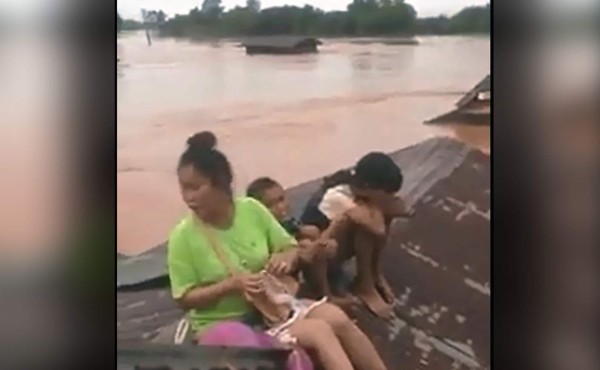 Tragedia en Laos: Derrumbe de represa deja varios muertos y cientos de desaparecidos