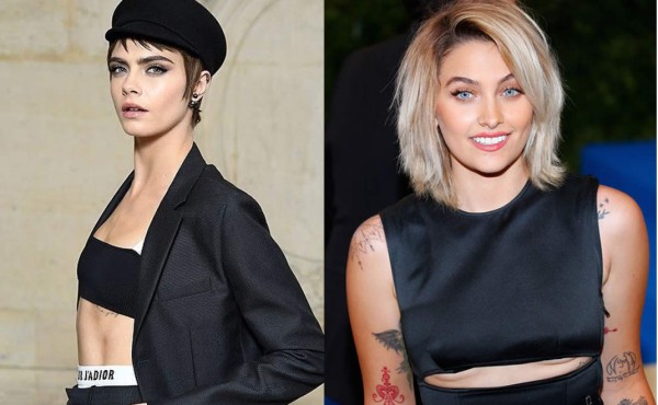 Beso de Paris Jackson y Cara Delevingne confirma que son más que amigas