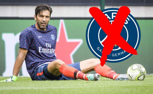 El guardameta Gianluigi Buffon deja el PSG