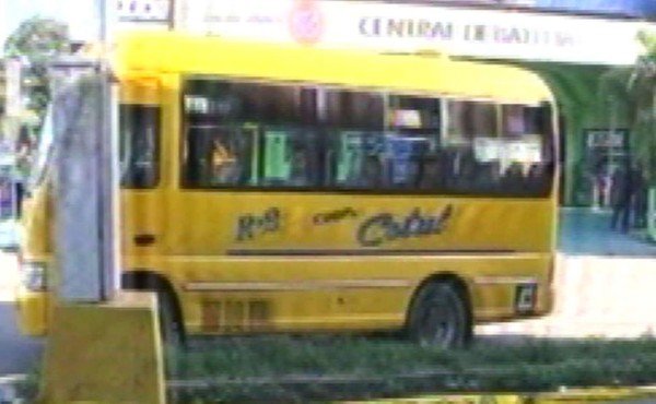 Matan a pasajero dentro de rapidito en San Pedro Sula