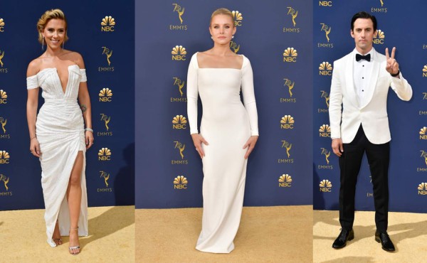 La alfombra roja en los Emmy: blanca, glamorosa y política&nbsp;&nbsp;