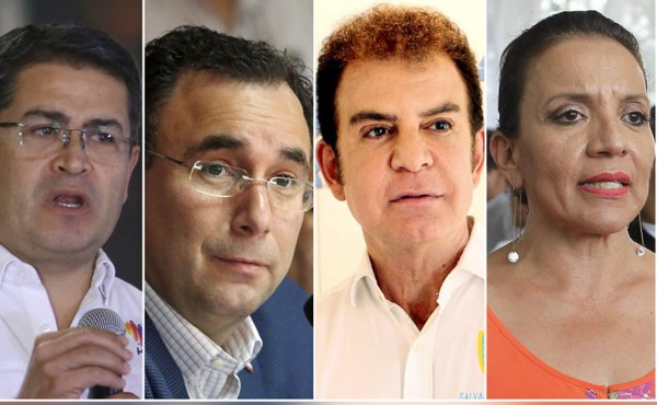 JOH tiene 18% de ventaja; Luis Zelaya supera a Xiomara y Nasralla