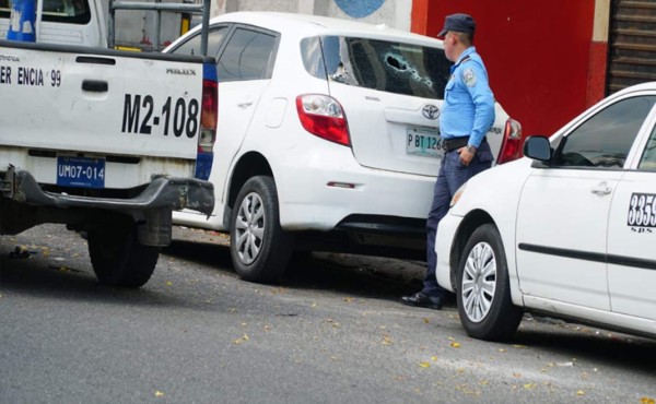 Hieren a taxista VIP en el barrio Medina de San Pedro Sula