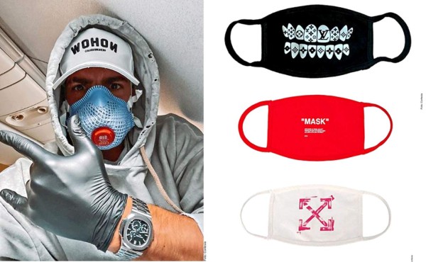 Mascarillas, el nuevo accesorio de lujo