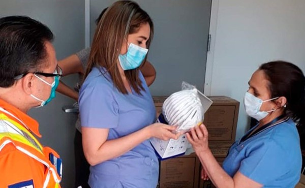 Honduras: Abastecen hospitales con equipo de protección contra coronavirus