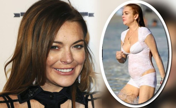 Lindsay Lohan luce un 'extraño bikini' en Grecia