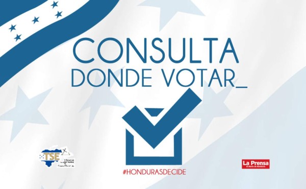 Conoce dónde te toca votar en las elecciones generales de Honduras﻿