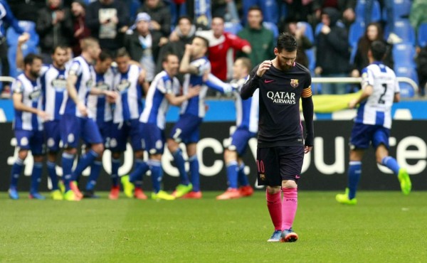 ¡Sorpresa! Barcelona pierde ante Deportivo y deja servido el liderato al Real Madrid