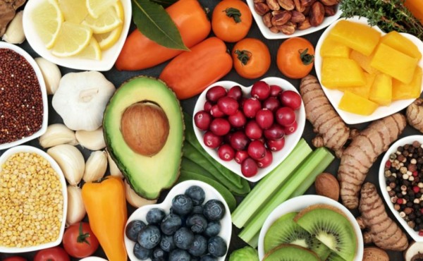 Frutas y verduras para mantener el cuerpo en forma