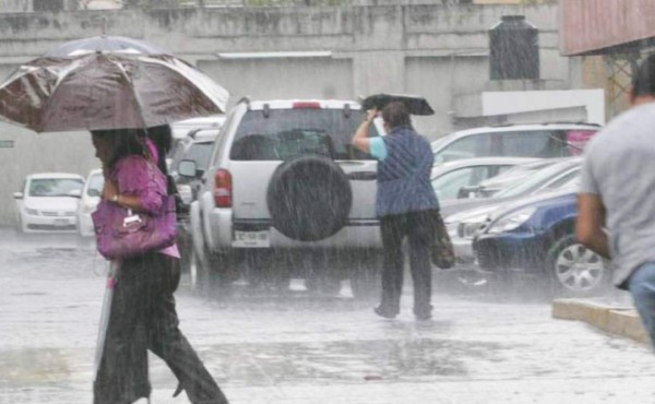 Sectores de Honduras donde se pronostican lluvias para las próximas horas